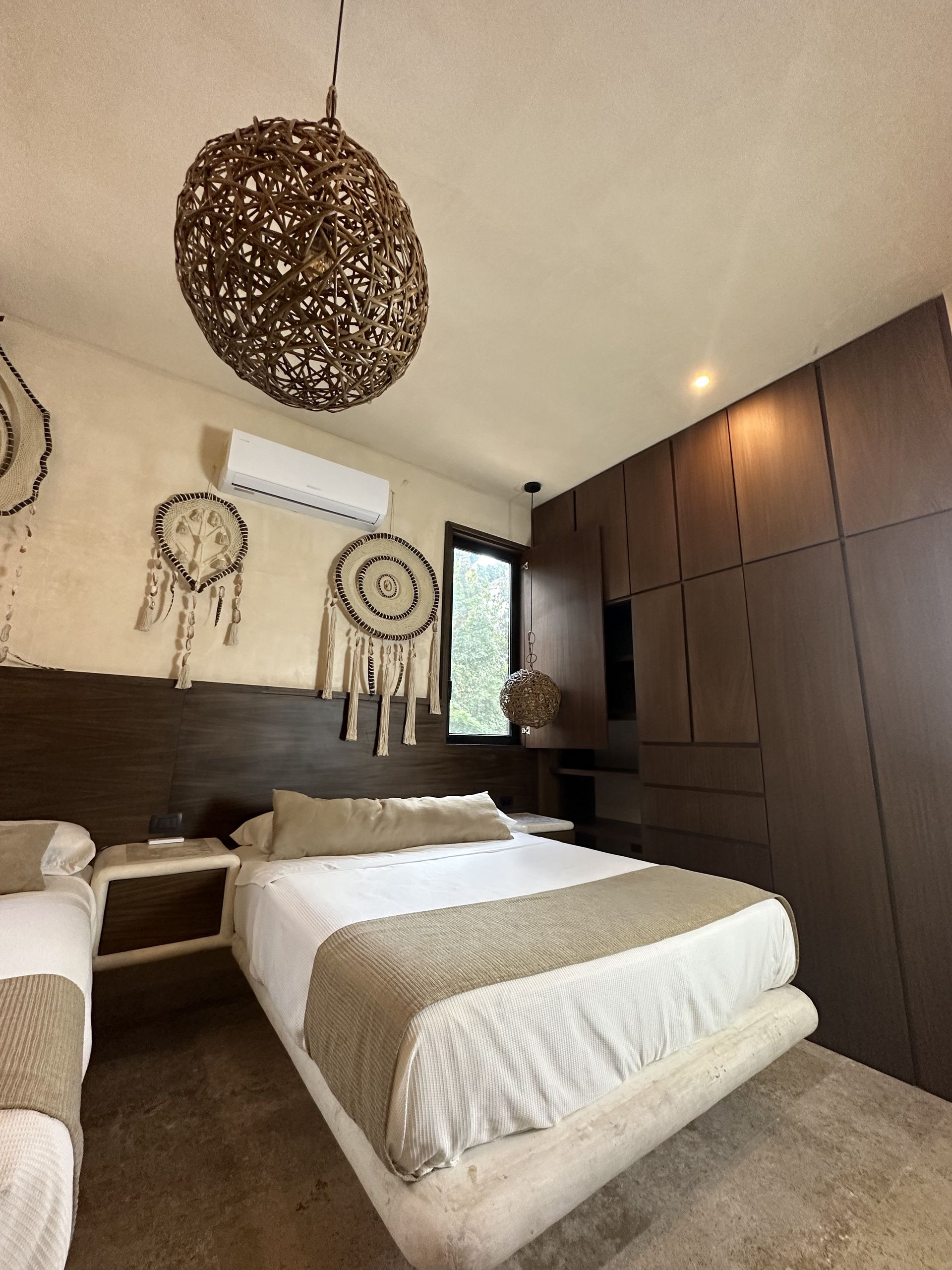 Habitación en suite de Villa Aaktun, casa vacacional Tulum