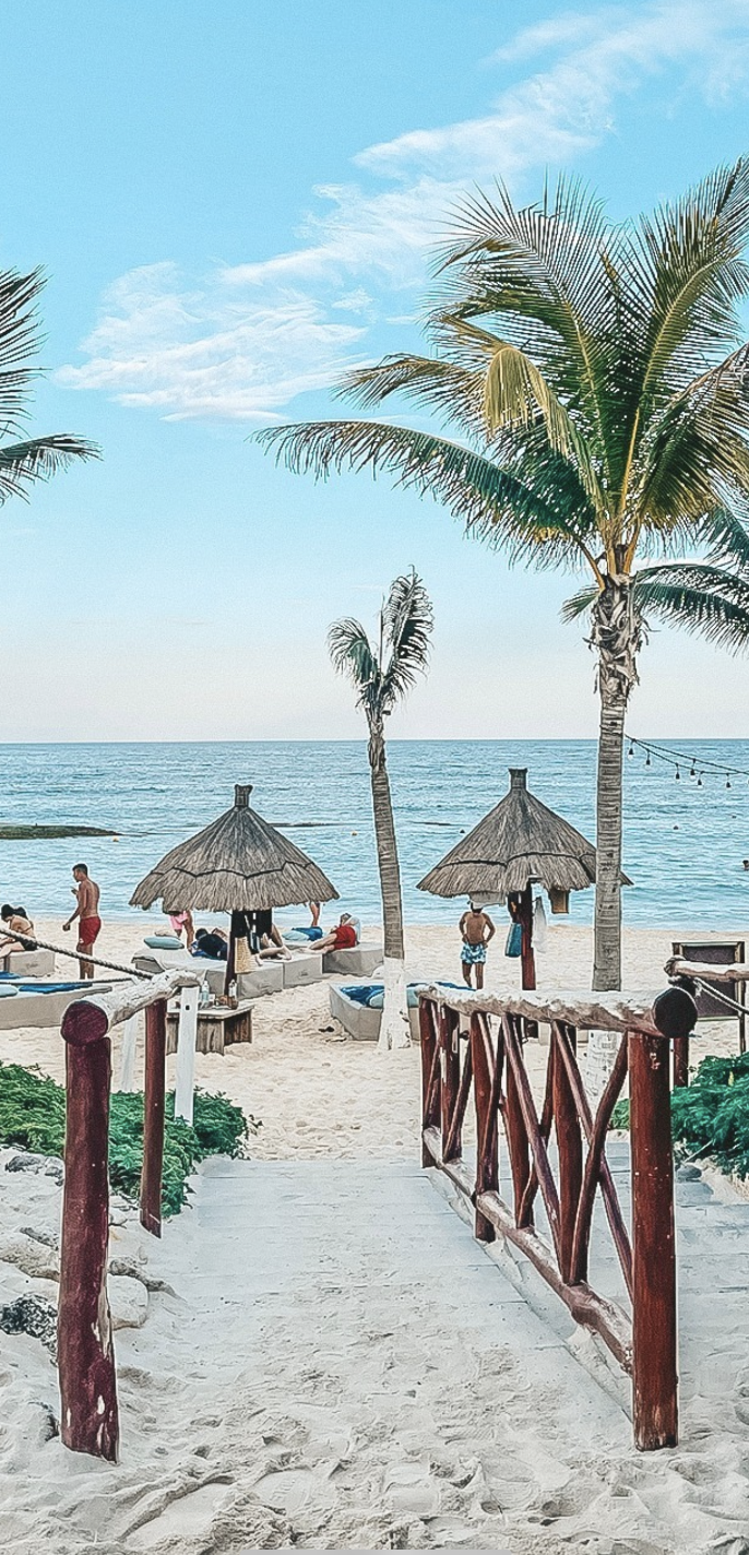 Vista aérea de Tulum Country Club, villa de lujo Tulum