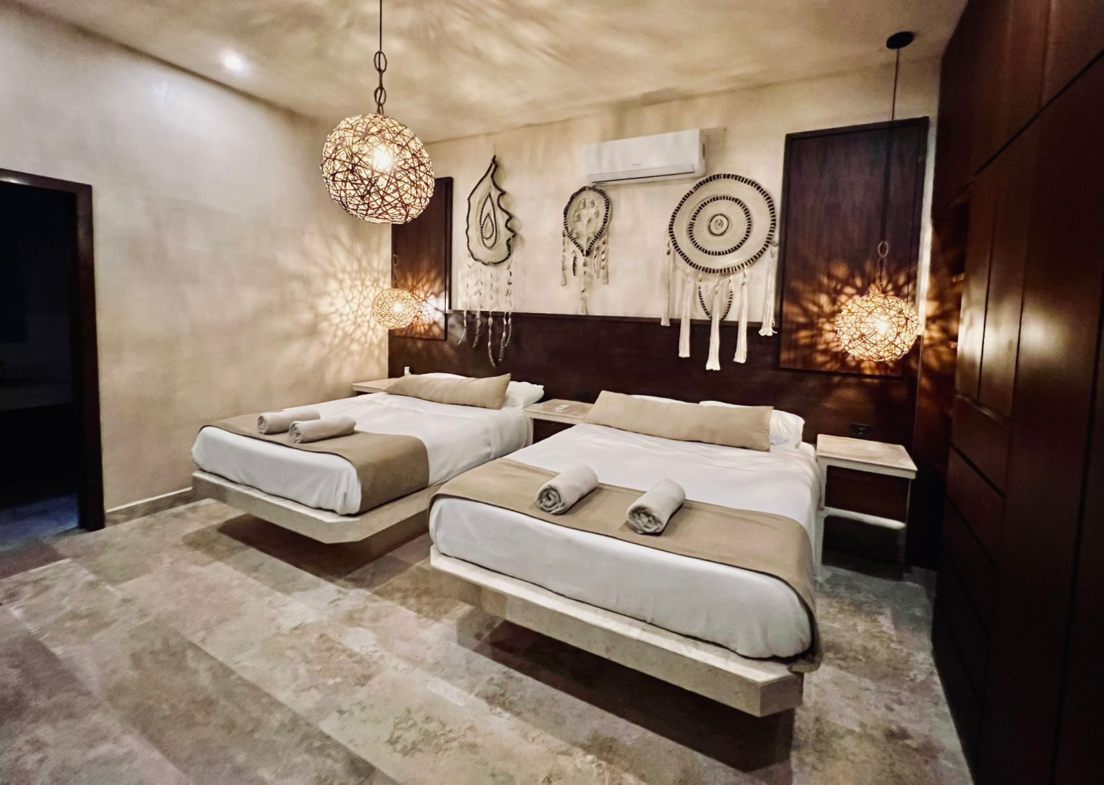 Área de villa Aaktun en Tulum, lujo y confort